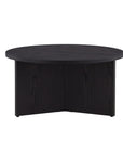 Vind Saltö Small Sofa Table - Black / Wood - vivahabitat.com
