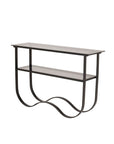 Wavy - Side Table - Black / Black - vivahabitat.com