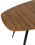 Dining Table Oval Recycle Teak Natural