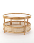 Grace Artisanal Coffee Table Rattan
