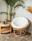 Japandi Artisanal Rattan Coffee Table