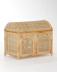 Boho Chic Natural Rattan Trunk