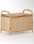 Japandi Wooden Storage Trunk and Bench