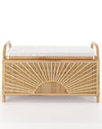 Lucy Natural Rattan Trunk/Bench