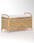 Lucy Natural Rattan Trunk/Bench