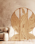 Pencil Reed Rattan Room Divider | Handmade with Gabriella Crespi's Timeless Style