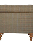Multi Tweed 2 Seat Chesterfield