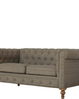 Multi Tweed 2 Seat Chesterfield
