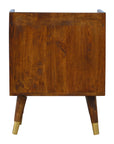 Manila Gold One Drawer Bedside