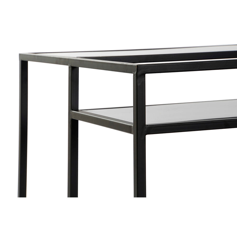 Centre Table DKD Home Decor 8424001787234 Black Multicolour Natural Wood Metal Mirror 120 x 60 x 50 cm