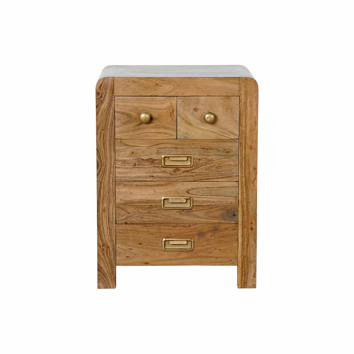 Nightstand DKD Home Decor 45,5 x 40 x 60 cm Natural Golden Acacia