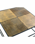 Centre Table DKD Home Decor Aluminium Plastic 80 x 80 x 41 cm