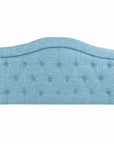 Kopfende des Betts DKD Home Decor Blau Celeste Holz 145 x 8 x 72 cm