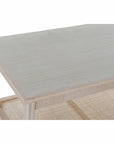 Tischdekoration DKD Home Decor 90 x 50 x 46 cm natürlich Aluminium Holz MDF