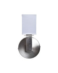 Wall Lamp DKD Home Decor Silver Metal Polyester White 220 V 40 W (12 x 10 x 22 cm)