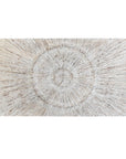 Headboard DKD Home Decor 180 x 3,5 x 100 cm White MDF Wood