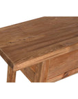 Console DKD Home Decor Natural Wood Pinewood Recycled Wood 140 x 38 x 80 cm