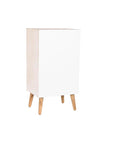 Chest of drawers DKD Home Decor Fir Natural Cotton White (48 x 35 x 89 cm)