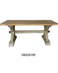 Dining Table DKD Home Decor 180 x 80 x 76 cm Fir Natural Wood