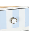 Aparador DKD Home Decor Blanco Azul cielo (140 x 45 x 90 cm)
