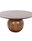 Centre Table DKD Home Decor Aluminium Acacia 80 x 80 x 38 cm