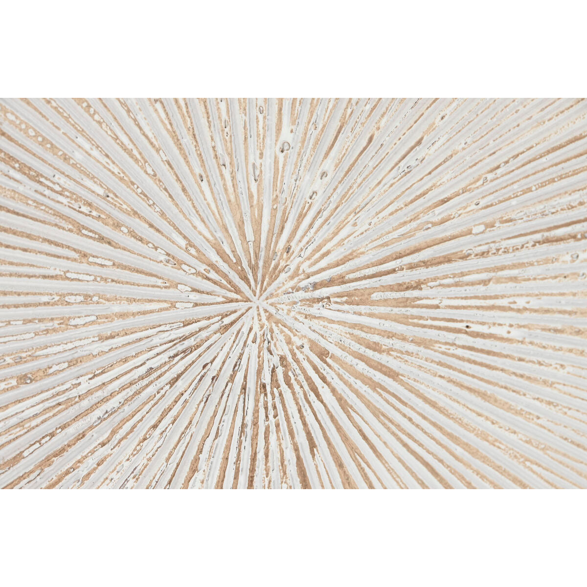 Decoración de Pared Home ESPRIT Blanco Indio Acabado envejecido 120 x 5 x 120 cm
