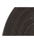 Decoración de Pared Home ESPRIT Negro Mandala 60 x 2,5 x 60 cm