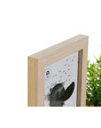 Fotorahmen Home ESPRIT natürlich Holz MDF Skandinavisch 25 x 7 x 19 cm