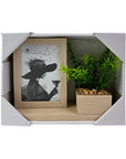Photo frame Home ESPRIT Natural MDF Wood Scandinavian 25 x 7 x 19 cm
