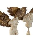 Deko-Figur Home ESPRIT Bunt Engel Neoklassisch 44,5 x 13,5 x 47,5 cm (2 Stück)
