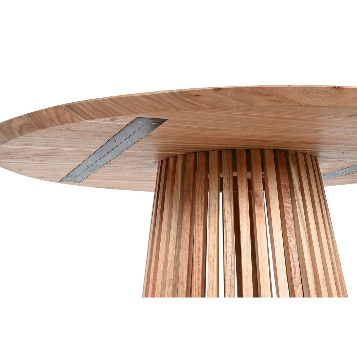 Mesa de Comedor Home ESPRIT Natural madera de mindi 120 x 120 x 75 cm