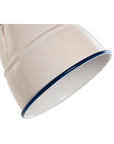 Lámpara de mesa Home ESPRIT Azul Blanco Metal Aluminio 220 V 23 x 11 x 40 cm
