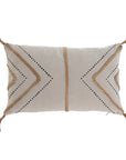 Cushion Home ESPRIT Beige Natural Boho 50 x 30 cm