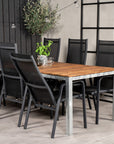 Venture Home Zenia Dining Table 200*100 - Acacia / Zink