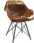 DKD Home Decor Chair Cow Hide - vivahabitat.com