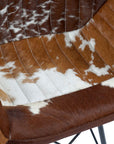 DKD Home Decor Chair Cow Hide - vivahabitat.com