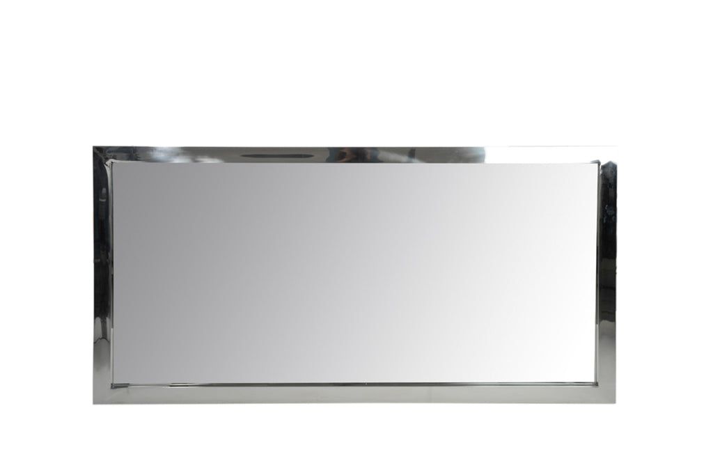 Mirror Rectangle Stainless Steel/Glass Silver - vivahabitat.com