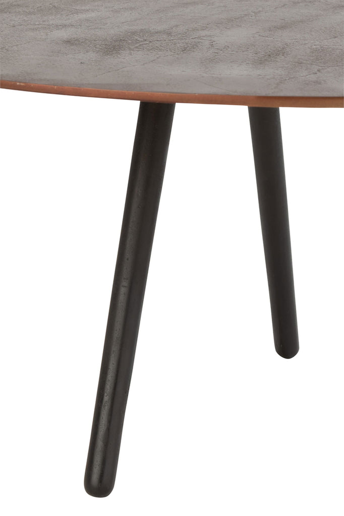 Coffee Table Drop Aluminium/Iron Brown Large - vivahabitat.com