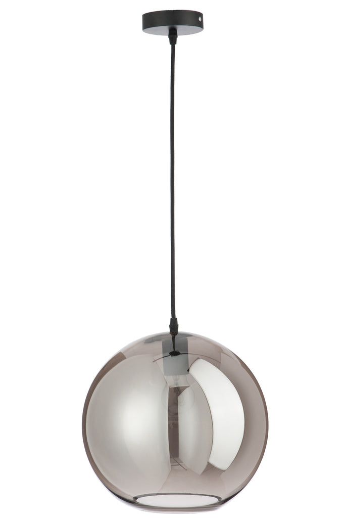 Lamp Ball Glass Mirror Silver Large - vivahabitat.com