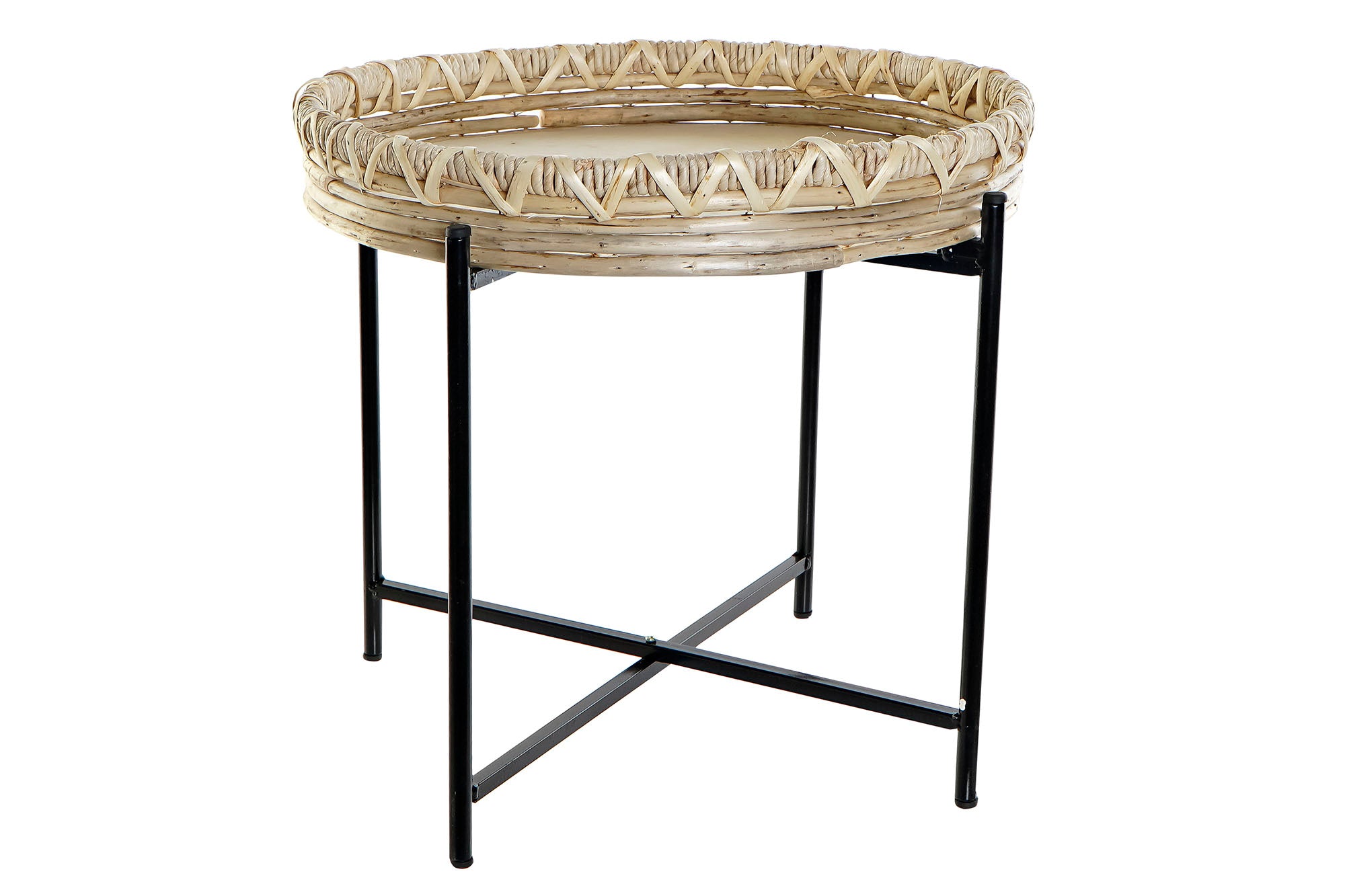 DKD Home Decor coffee table wicker