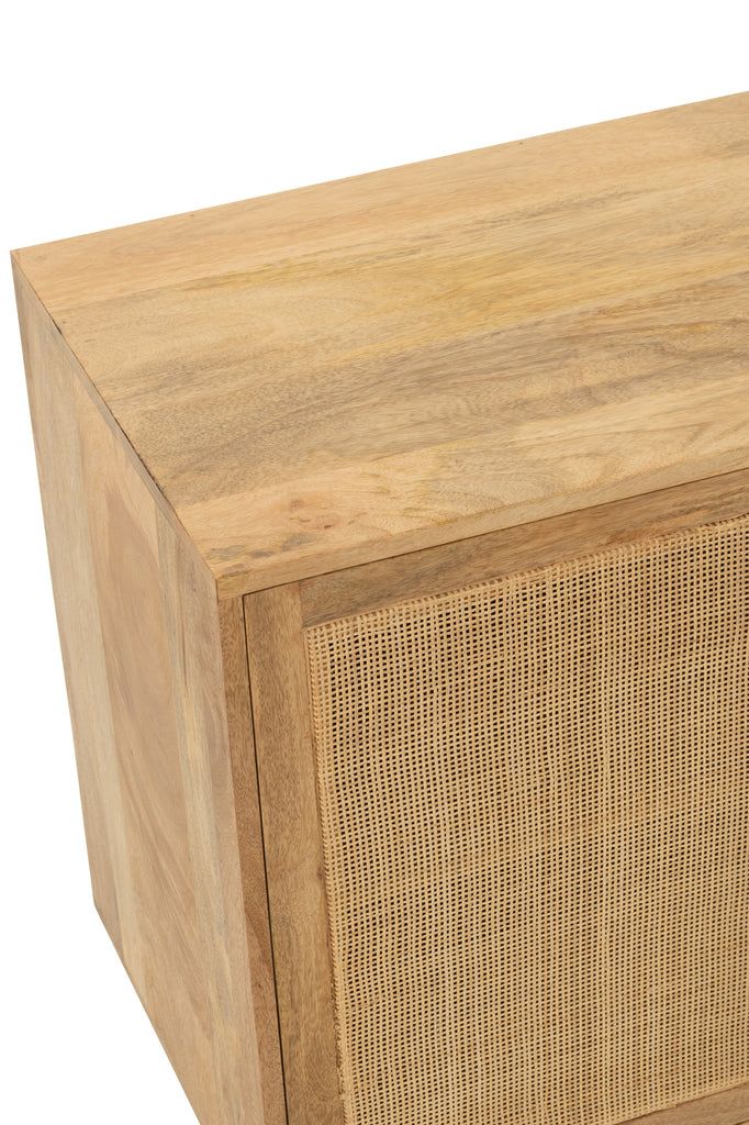 Sideboard Weaving Wood Natural - vivahabitat.com