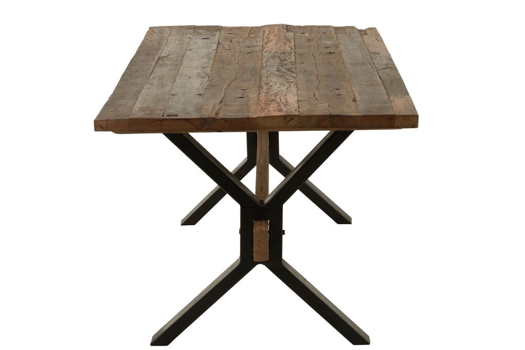 Table Vintage Wood Brown - vivahabitat.com