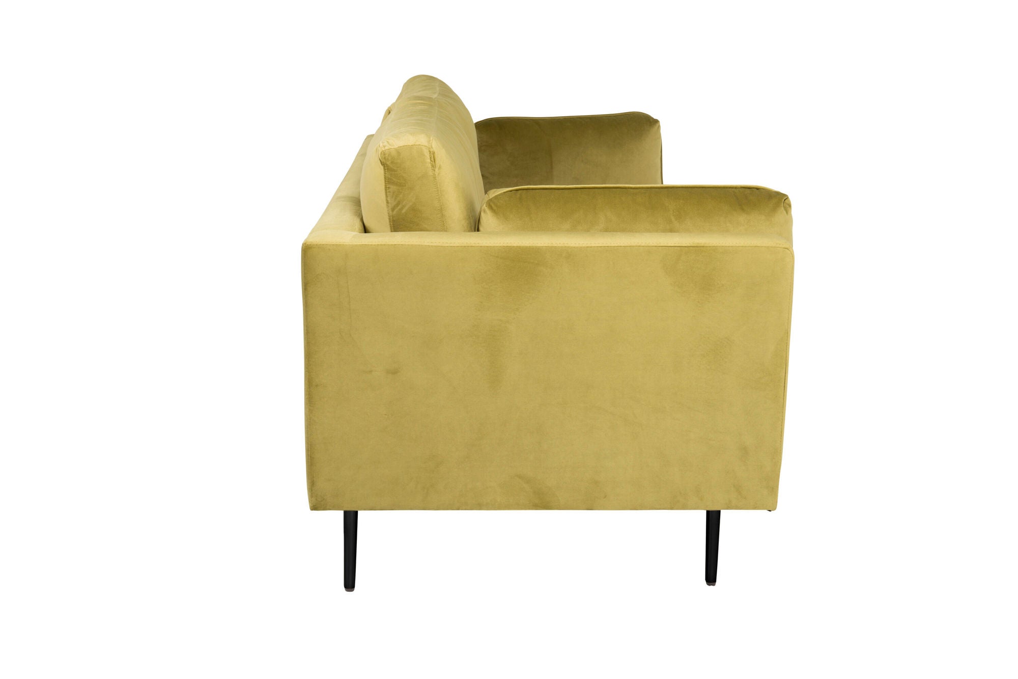 Venture Home Boom - 3 seat sofa Velvet - Spring Green+Black Legs for Boom Sofa - FULL SET_1 - vivahabitat.com