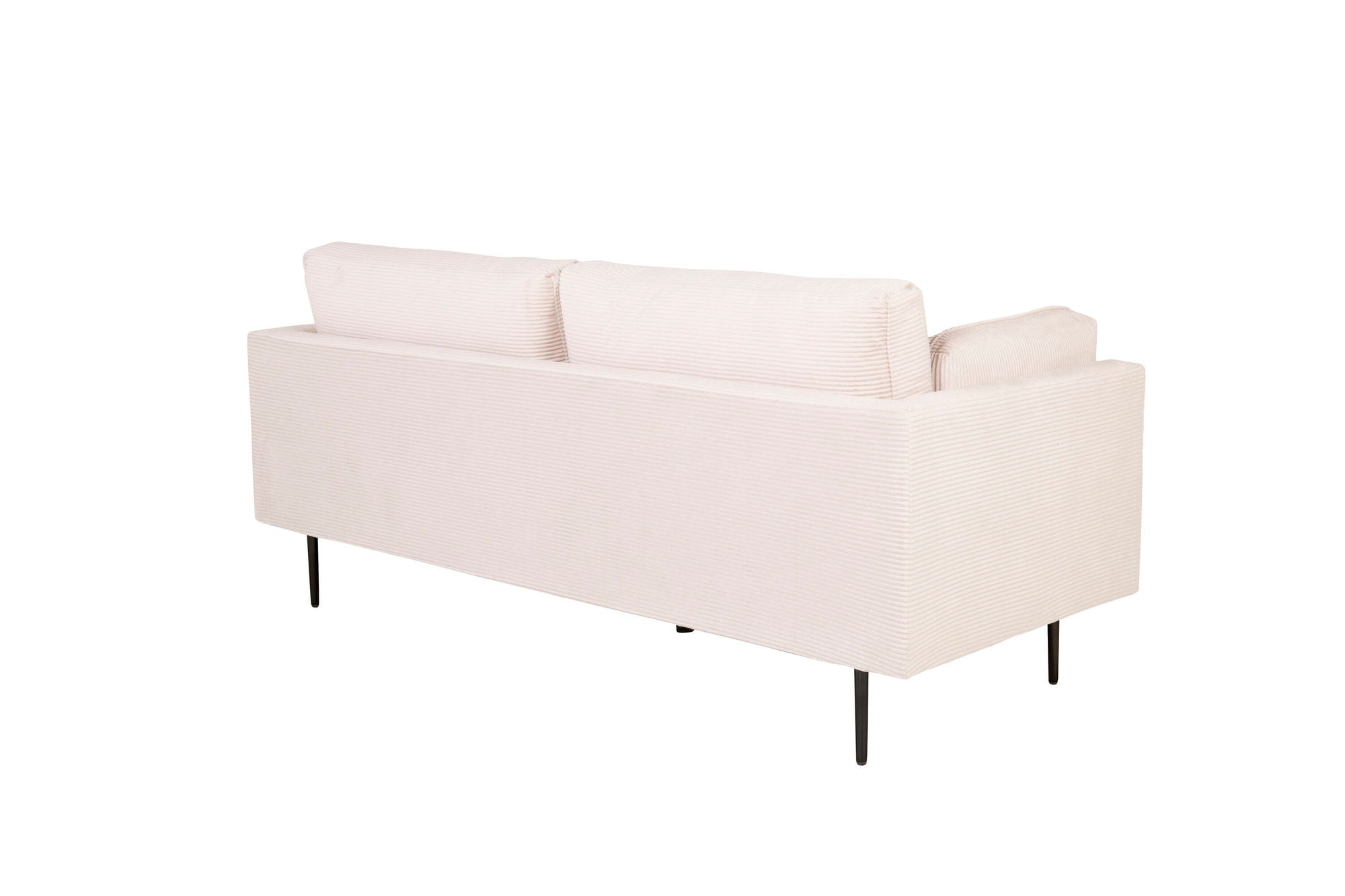 Venture Home Boom - 3 seat sofa Corduroy - Beige+Black Legs for Boom Sofa - FULL SET_1 - vivahabitat.com