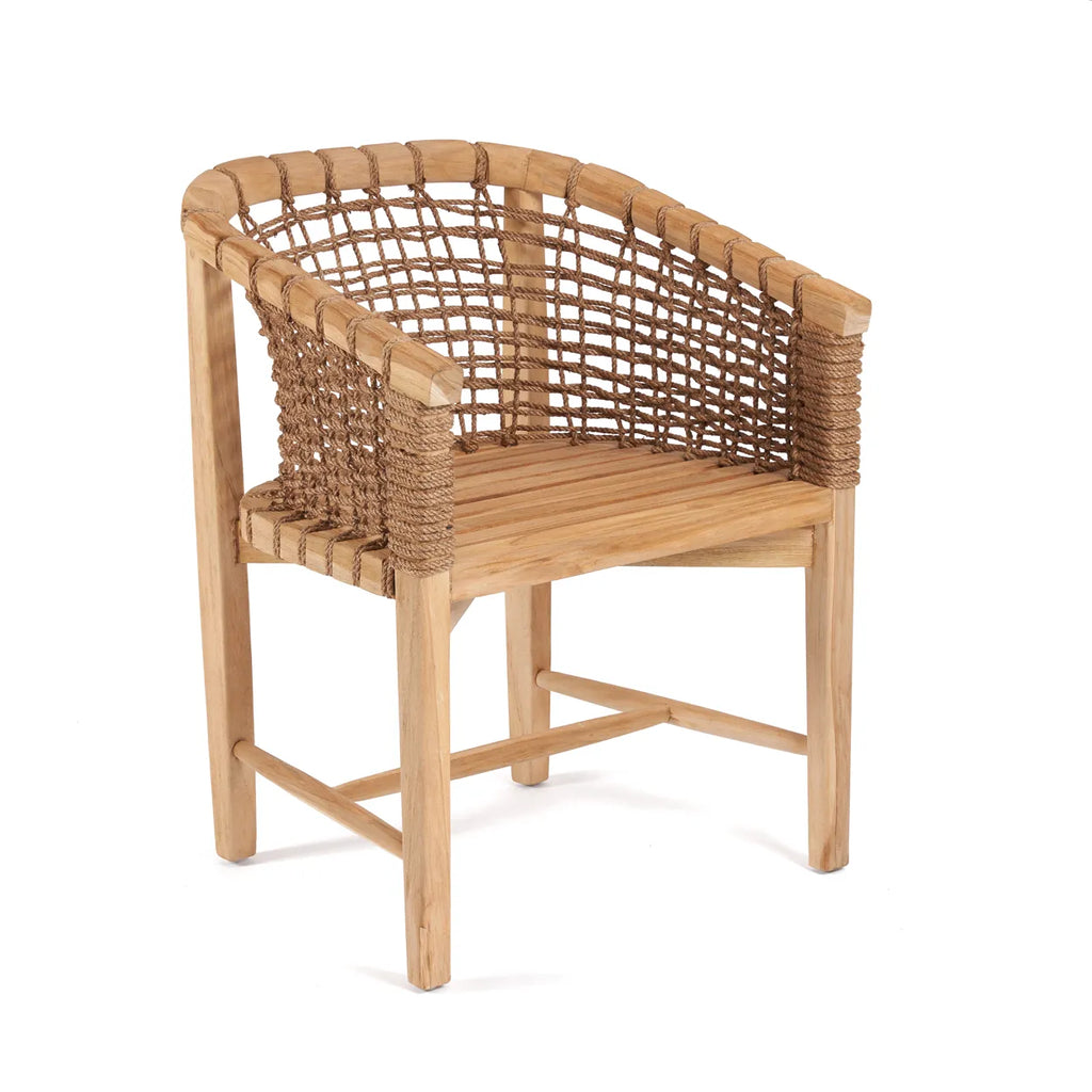 The Tugu Dining Chair  recycled Teak Wood - vivahabitat.com