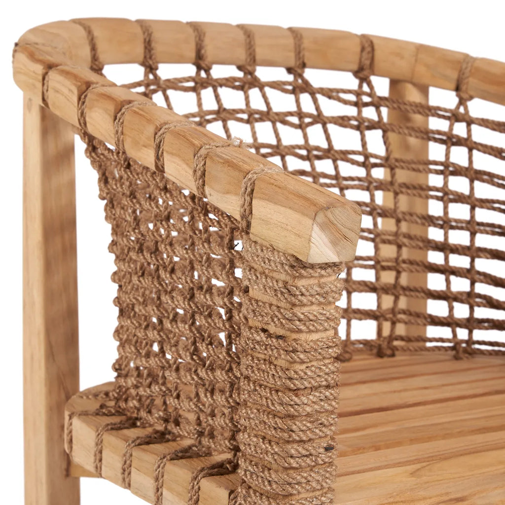 The Tugu Dining Chair  recycled Teak Wood -vivahabitat.com
