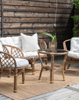 Venture Home Wera Lounge set (3+2+) Rattan /Offwhite Cushion