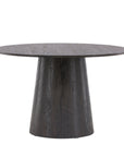 Venture Home Lanzo Dining Table φ120 - Mocca/Mocca