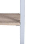 Venture Home Rise Bedside Table - Grey / Ash Paper laminate