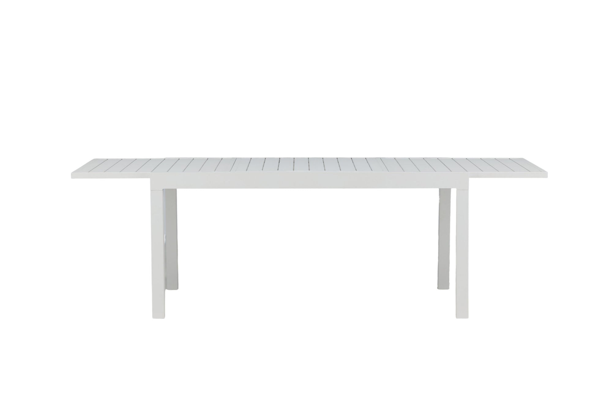 Venture Home Marbella Tisch 160/240 – Weiß/Weiß